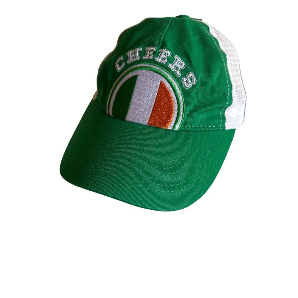 NWT Irish Ireland Cheers St. Patricks Day Hat Cap Meshback Adjustable